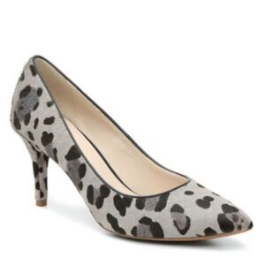 Cole haan Gemma black and grey calf hair pumps‎
